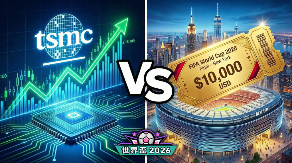一張門票換一張臺(tái)積電？2026世界杯綜合平臺(tái)票價(jià)飆破天際，揭秘美加墨的「黃牛」與驚人觀賽成本