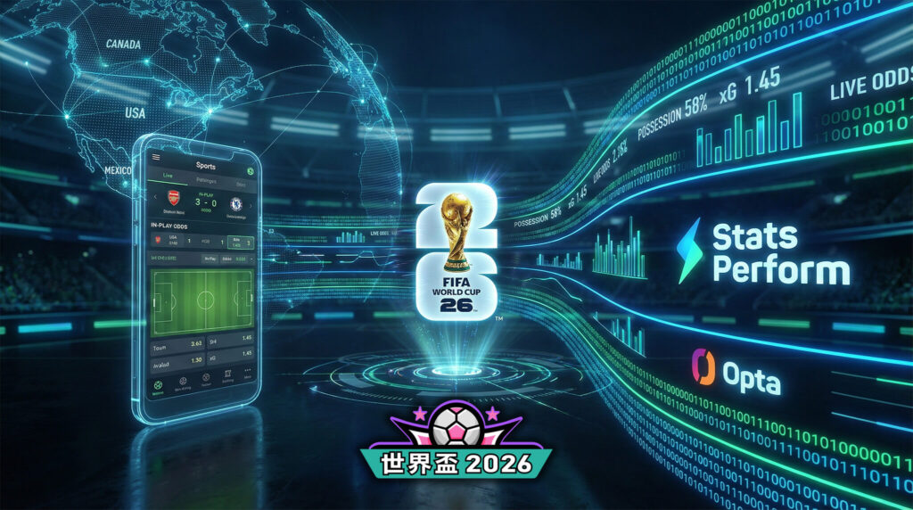 【2026世界杯綜合平臺(tái)快訊】競彩球迷注意！FIFA 指定 Stats Perform 為 2026世界杯綜合平臺(tái)獨(dú)家博弈數(shù)據(jù)分發(fā)商